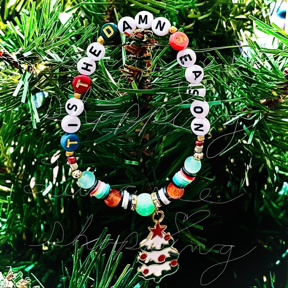 Taylor Swift Evermore bracelet w/ charm